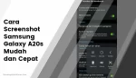 Cara Screenshot Samsung Galaxy A20s Mudah dan Cepat