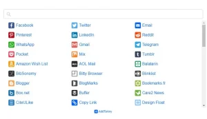 Plugin Add To Any, Share Media Sosial