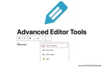 Fitur Advanced Editor Tools atau TinyMCE Advanced
