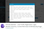 Fitur Ultimate Member, Plugin Keanggotaan WP