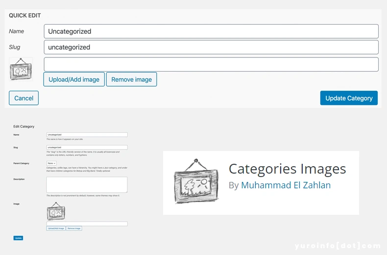 Fungsi Categories Images, Plugin WordPress