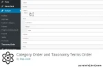 Fungsi Category Order and Taxonomy Terms Order