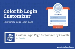Fungsi Custom Login Page Customizer by Colorlib