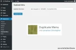 Fungsi Duplicate Menu by Jonathan Christopher