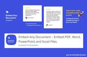 Fungsi Embed Any Document by AWSM Innovations