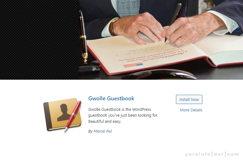 Fungsi Gwolle Guestbook : Buku Tamu Interaktif