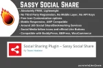 Fungsi Sassy Social Share, Plugin WordPress
