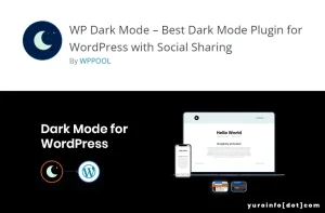 Fungsi WP Dark Mode by WPPOOL
