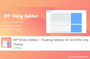 Fungsi WP Sticky Sidebar by Premio