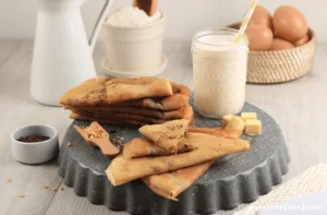Jajanan Kue Leker yang Renyah & Manis